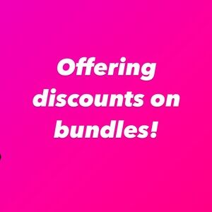 Offering Discounts on Bundles!